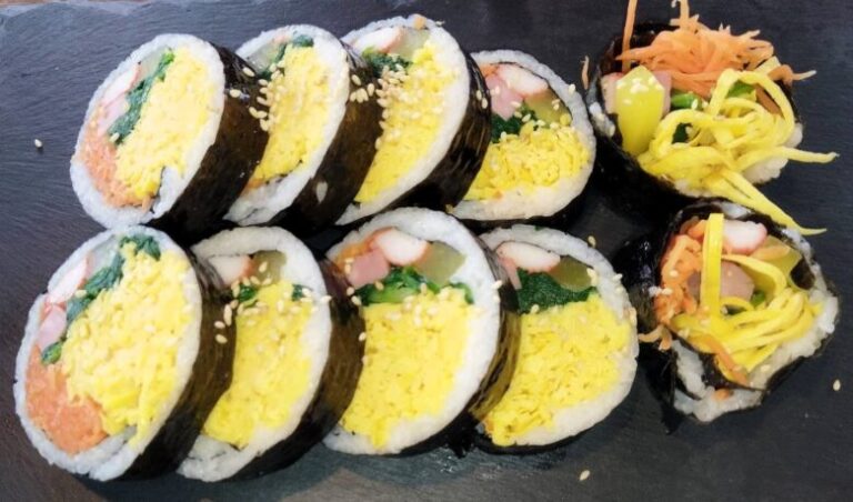 【明石】具だくさんキンパに感動！「わが家」の韓国ランチが小鉢いっぱいでコスパ最強すぎた